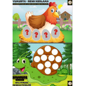 Kodlamalı Matematik YAZ-SİL-KES-YAPIŞTIR Seti (Okul Öncesi ve Birinci Sınıflar İçin) thumbnail 7