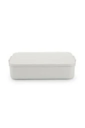 Brabantia Make Take Lıght Grey Plasitk Büyük Boy Bölmeli Yemek Taşıma Kabı 2L - 1