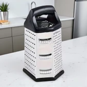 MyBru Paslanmaz Çelik 6 Taraflı Çok İşlevli Rende (Dilimleyici) thumbnail 1