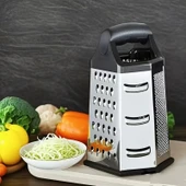 MyBru Paslanmaz Çelik 6 Taraflı Çok İşlevli Rende (Dilimleyici) thumbnail 3