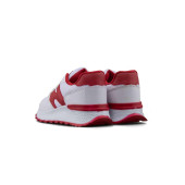 Mega Rahat İç Taban Beyaz Kırmızı Renk Fileli Dış Yüzey Bağcıklı Günlük Ayakkabı Sneakers - 3