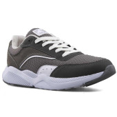 Mega Erkek Rahat İç Taban Gri Renk Fileli Dış Yüzey Bağcıklı Günlük Ayakkabı Sneakers - 1