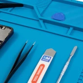 Silikon Çalışma Tamir Pedi S180 555x350mm Isıya Dayanıklı Manyetikli thumbnail 4