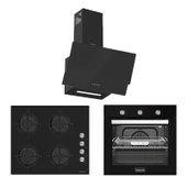 Tecna Siyah Ankastre Set (F-8156 O-8401 D-8801) - 1