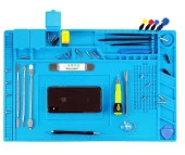 Silikon Çalışma Tamir Pedi S160 450x300mm Isıya Dayanıklı Manyetikli - 1