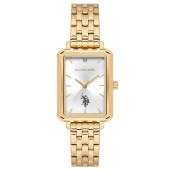 U.S. POLO ASSN. USPA2082-03 ALTIN KAPLAMA DİKDÖRTGEN KADIN KOL SAATİ thumbnail 1