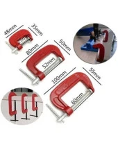 Zhltools Sıkma ve Sıkıştırma İşlemleri İçin 3lü Mengene Seti - 3