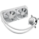 ASUS ROG STRIX LC II 240 ARGB AURA SYNC ADRESLENEBİLİR RGB 120MM  FAN SIVI CPU SOĞUTUCUSU BEYAZ V3 - 1