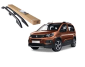 NİKEN Toyota proace city tavan çıtası port bagaj taşıyıcı siyah kısa 2019+ - 1