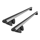 NİKEN Araç üstü ara atkı tavan barı bagaj ayakları taşıyıcı üstten sıkma 115cm pençe model - 1