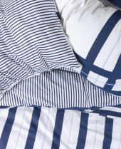 Cotton Box Nobil Ranforce Çift Kişilik Nevresim Takımı Nifty Lacivert thumbnail 2