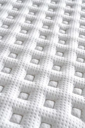 Baklava Yatak 100x200 cm Tek Kişilik Ultra Ortopedik Çok Sert Pedli Lüks Yatak 30 cm Antrasit Kumaş thumbnail 3