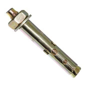 Saplamalı Gömlek Çelik Dübel M12x110 mm Raf Montaj Bağlantı Zemin Monte Tavan Beton Asma Aparat - 6