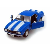Welly 1:24 1968 Chevrolet Camaro Z28 Mavi Model Araba - 1