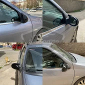 Renault Symbol 2008-2012 Thalia Uyumlu Batman Yarasa Ayna Kapağı Piano Black ABS Plastik thumbnail 4