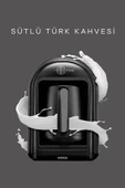 Hatır Mod Sütlü Türk Kahve Makinesi Shiny Black - 1