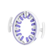 Çok Fonksiyonlu Ayrılabilir Selülit Masaj Aleti Masaj Rulosu Mor Renk thumbnail 2