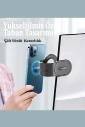 Qpen EH232 Ayarlanabilir Yapışkanlı Manyetik Araç Tutucu thumbnail 3