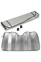 Autokit Vantuzlu Anti-UV Oto Ön Cam Güneşliği - 2