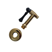 Bakır Çay Ocağı Için Musluk Bakır Kaplama Sarı Renk, Çay Kazanı Musluğu 1.SINIF KALİTE thumbnail 1