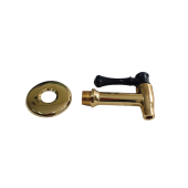 Bakır Çay Ocağı Için Musluk Bakır Kaplama Sarı Renk, Çay Kazanı Musluğu 1.SINIF KALİTE thumbnail 5