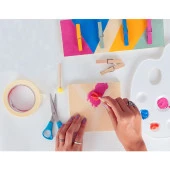 Vege Krepe (Maskeleme) Bantı 36x30 m Bej Gp 6 Adet thumbnail 6