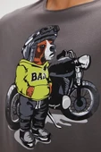 Bad Bear FAVE T-SHIRT ASPHALT Erkek Tişört K.Gri S-XXL - 5