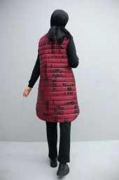 3023 Baskılı Kapitone Üçlü Takım - 4