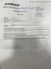 Amsafe Emniyet Kemeri Elektronik Modül 511959-407-42 thumbnail 7