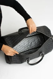 MEGA POLO Unısex Hostes Valiz Seyahat Tatil Spor Hastane El Ve Omuz Çantası Kabin Valiz çanta thumbnail 4