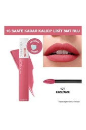 Maybelline New York Süper Stay Matte Ink Likit Mat Ruj 175 Ringleade 5 ML - 6
