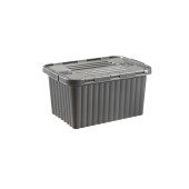 18 Litre Antrasit Renk Split Box Plastik Saklama Kutusu - RNL-DNY2011ANT - 1