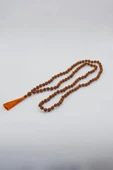 Rudrakşa 108 Taneli Mala Tesbih-Kolye Hindistan Rudraksha 207 - 3