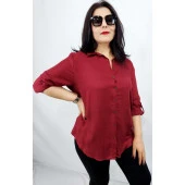 500 Büyük Beden Gömlek Tunik - 6