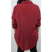 500 Büyük Beden Gömlek Tunik - 7