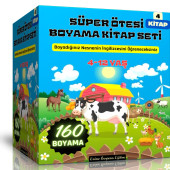 Süper Ötesi Boyama Kitap Seti (4 Kitap) - 1