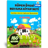 Süper Ötesi Boyama Kitap Seti (4 Kitap) - 2