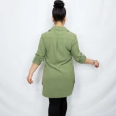 8020 Ayrobin Kumaş Gömlek Tunik - 3