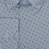 5215 Desenli Klasik Gömlek - 2