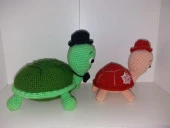 Renkli Tosbik Takım Amigurumi Organik Oyuncak - 3