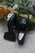 Fort 16402 Siyah Açma Rahat Topuklu Loafer Kadın Ayakkabı thumbnail 6