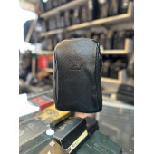 Siyah Flother Suni Deri Çapraz Omuz Çantası thumbnail 2