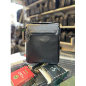 TRG POLO SİYAH  SUNNİ FLOTHER DERİ ERKEK EL OMUZ ÇANTASI thumbnail 2