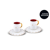 Karaca Cumhuriyet Yüzyılı Cumhur 2 Kişilik Espresso Fincan Takımı 80 Ml - 2