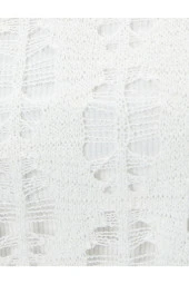 Ajurlu Crop Tişört Kısa Kollu Yuvarlak Yaka thumbnail 6