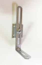 Ayarlı Deprem Demiri Duvar Bağlantı Aparatı - 2 Adet - 5