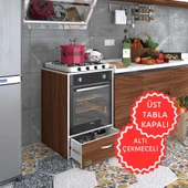 Kenzlife ankastre modülü kabini argon cvz fırın ocak dolabı çekmeceli sabit tabla thumbnail 1