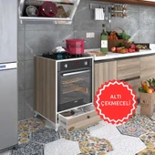 Kenzlife ankastre modülü kabini fosfat crd fırın ocak dolabı çekmeceli ayaklı thumbnail 1