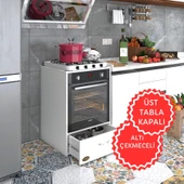 Kenzlife ankastre modülü kabini argon byz fırın ocak dolabı çekmeceli sabit tabla thumbnail 1
