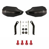 GP Kompozit CF Moto 250 NK 2018-2022 Uyumlu Led Sinyalli Elcik Koruma Siyah thumbnail 5